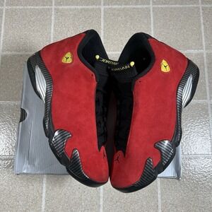 Nike Air Jordan 14 Retro Ferrari Red Sneakers 2025 IF5015-600, Size 10
